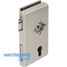 Schloss JUNIOR OFFICE CLASSIC PZ m.Wechsel f.Ros.rechts,Edelstahl Effekt(11.271)