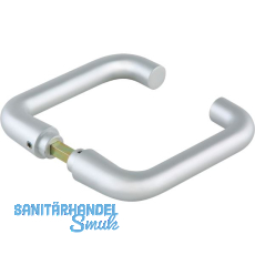 DORMA-Glas Drückerpaar 10.301, 8 mm, silber eloxiert DORMA-Glas Drückerpaar 10.301, 8 mm, silber eloxiert