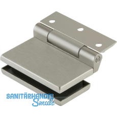 DORMA-Glas T�rband m. Rahmenteil Junior Office Classic 12.091, Edelstahl-Effekt