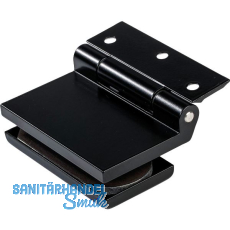 DORMA-Glas T�rband m. Rahmenteil Junior Office Classic 12.091, schwarz RAL9005