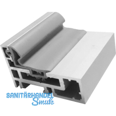 Zargenprofil AL-Basis-D silber eloxiert