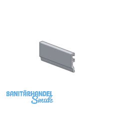 Clipprofil AL-Clip-D silber eloxiert