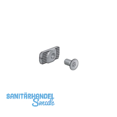 Hammerkopfmutter AL-Office-H, Aluminium roh