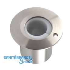 DORMA-Glas Bodenbuchse verstellbar, 05.194, Messing verzinkt