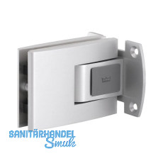 Pendeltürbeschlag Tensor Glas-Wand, Feststellpunkt 90°,Aluminium silber eloxiert Pendeltürbeschlag Tensor Glas-Wand, Feststellpunkt 90°,Aluminium silber eloxiert