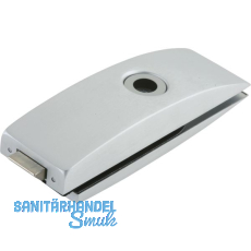 Schloss Studio ARCOS unversperrbar, Glas 8 mm, silber eloxiert (24.200)