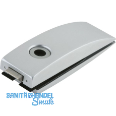 Schloss Studio Arcos unversperrbar, Glas 8 mm, silber eloxiert (24.201) Schloss Studio Arcos unversperrbar, Glas 8 mm, silber eloxiert (24.201)