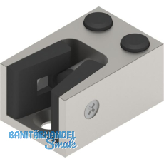 HELM Anschlagpuffer unten Glas 8-12,76 mm Edelstahl-Effekt