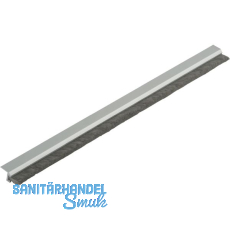 DORMA-Glas Muto 60/80/150 Bürstenprofil Spaltmaß 14-18 mm L=3000 mm silber DORMA-Glas Muto 60/80/150 Bürstenprofil Spaltmaß 14-18 mm L=3000 mm silber