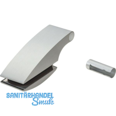 DORMA-Glas T�rband Fl�gelteil Studio Arcos 24.236, Glas 10 mm, silber eloxiert