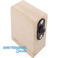 DORMAKABA Saunabeschlag-Schnappklotz Abachi-Holz (13.006)