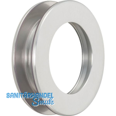 KWS Schiebet�rmuschelpaar 5255 mit Griffloch, �65mm, Aluminium silber eloxiert