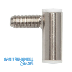 SIMONSWERK T�rband Rahmenteil SCH 27-37, links,Bandh�he 38,5 mm,Stahl vernickelt