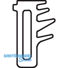 DORMA-Glas Muto 80/150 Dichtungsprofil für Seitenteil Glas 8-10mm Gummi schwarz DORMA-Glas Muto 80/150 Dichtungsprofil für Seitenteil Glas 8-10mm Gummi schwarz