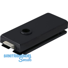 Schloss Studio Classic unversperrbar, Glas 8 mm, Alu schwarz RAL 9005 (10.002) Schloss Studio Classic unversperrbar, Glas 8 mm, Alu schwarz RAL 9005 (10.002)