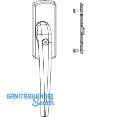 MACO SKB-Z Drehgriff sperrbar für Aufsatzgetriebe, rechts, Alu bronze eloxiert MACO SKB-Z Drehgriff sperrbar für Aufsatzgetriebe, rechts, Alu bronze eloxiert