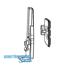 MACO SKB-Z Fehlbedienungssperren-Set, Falzluft 4mm, 13V, rechts, silber (465251) MACO SKB-Z Fehlbedienungssperren-Set, Falzluft 4mm, 13V, rechts, silber (465251)
