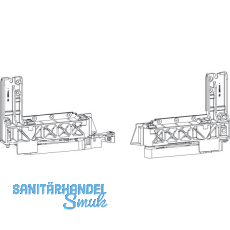 GU-966/150 Grundkarton Laufwagen, links, 150 kg