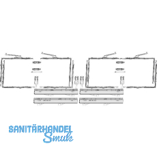MACO SKB-Z Grundkarton, Schema C, 200 kg, Versatz 9 mm, silber (465373)