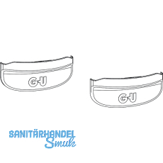 GU-966 PSK oZ Grundkarton Scheren-Abdeckkappe, silber GU-966 PSK oZ Grundkarton Scheren-Abdeckkappe, silber