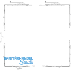 GU-966 PSK mZ Grundkarton Schere, Versatz 9 mm, links, Schema A/D/G/K