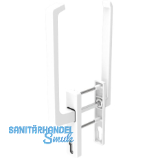 GU-966 PSK mZ Drehgriffgarnitur DIRIGENT innen/au�en flach, mit PZ, wei�