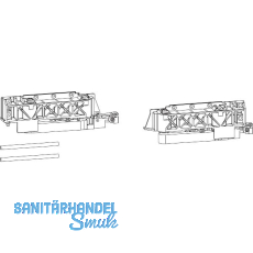 GU-966/150 Grundkarton Tandemlaufwagen, rechts, 150 kg GU-966/150 Grundkarton Tandemlaufwagen, rechts, 150 kg