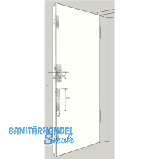 KFV MFV-Schloss AS 2600 Genius CA, DM 65, Stulp 2170 x 16 x 3 mm eckig,Edelstahl KFV MFV-Schloss AS 2600 Genius CA, DM 65, Stulp 2170 x 16 x 3 mm eckig,Edelstahl