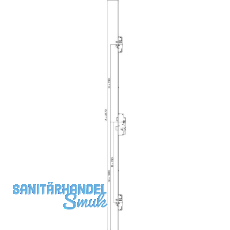 KFV Fluchtt�r-Mehrfachverriegelung EP960 1-fl�gelig, Funk. E, DM 65, Edelstahl