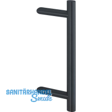 HOPPE T�rgriff E5012 - 400/300 mm, Edelstahl schwarz matt