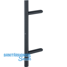 HOPPE T�rgriff E5012 - 500/300 mm, Edelstahl schwarz matt