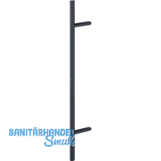 HOPPE T�rgriff E5012 - 1000/700 mm, Edelstahl schwarz matt