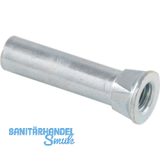 Stahlgewindeh�lse M5, L�nge 26 mm, Stahl verzinkt