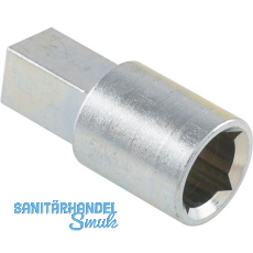 FSB Stiftverl�ngerung f�r Fenstergriffe mit 7 mm Vierkantstift, Stahl verzinkt