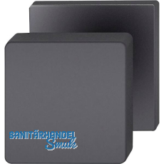 FSB Türknopf 23 0811 03500, 50 x 50 mm, Aluminium schwarz matt FSB Türknopf 23 0811 03500, 50 x 50 mm, Aluminium schwarz matt