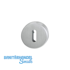 HOPPE Schlüsselrosette BB, ø 52, Höhe 8, Edelstahl matt HOPPE Schlüsselrosette BB, ø 52, Höhe 8, Edelstahl matt