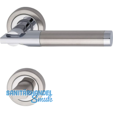 MARCHESI Dr�ckergarnitur THOR - auf Rosette WC, verchromt/Edelstahl matt