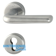 HOPPE Drückergarnitur HELSINGBORG - auf Rosette PZ, 37 - 42, Edelstahl matt HOPPE Drückergarnitur HELSINGBORG - auf Rosette PZ, 37 - 42, Edelstahl matt