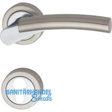 MARCHESI Dr�ckergarnitur MIND - auf Rosette PZ, Zamak verchromt/vernickelt matt