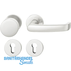 FSB Feuerschutz Wechselgarnitur 79 1045 AGL DIN PZ, links, Aluminium silber