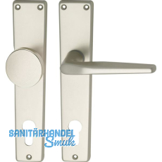 Wechselgarnitur WG 2000 PZ 88, - auf Schild PZ 88, Alu neusilber eloxiert