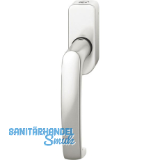 FSB Fenstergriff 34 1045 abschließbar ovale Rosette, Aluminium silber eloxiert FSB Fenstergriff 34 1045 abschließbar ovale Rosette, Aluminium silber eloxiert