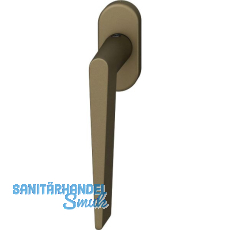 FSB Fenstergriff 34 1005 ovale Rosette, Aluminium mittelbronzefarbig