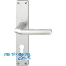 Drückergarnitur BIRMINGHAM - auf Schild PZ 88, 30 - 49, silber eloxiert Drückergarnitur BIRMINGHAM - auf Schild PZ 88, 30 - 49, silber eloxiert