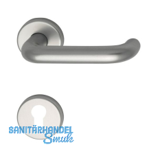 Dr�ckergarnitur WG 1700L - auf Rosette PZ, 38 - 43, silber eloxiert