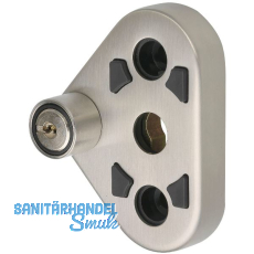 Fenstergriffsicherung FSB 34 3407 gleichsperrend, Edelstahl matt