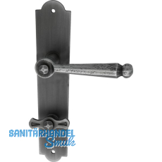 SCH�SSWENDER Dr�ckergarnitur SIEGFRIED - auf Schild WC 90, schwarz passiviert