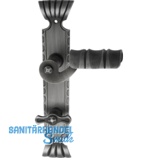 SCH�SSWENDER Dr�ckergarnitur TYROL - auf Schild WC 90, schwarz passiviert