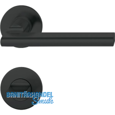 FSB Drückergarnitur 10 1035 flächenbündig WC, 38 - 42, Aluminium schwarz FSB Drückergarnitur 10 1035 flächenbündig WC, 38 - 42, Aluminium schwarz