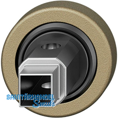FSB Fenstergriff Adapter-Rosette rund, Aluminium mittelbronzefarbig